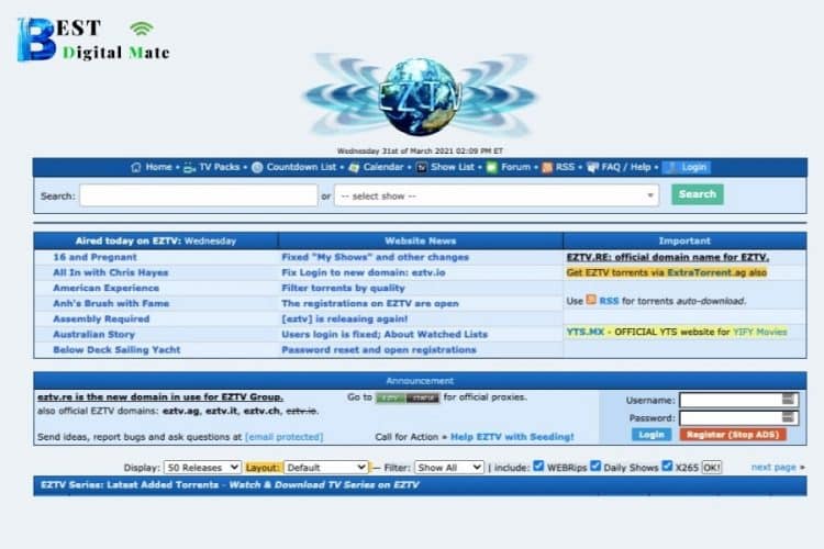 EZTV Proxy Sites to Watch Your Favourite Content in 2022
