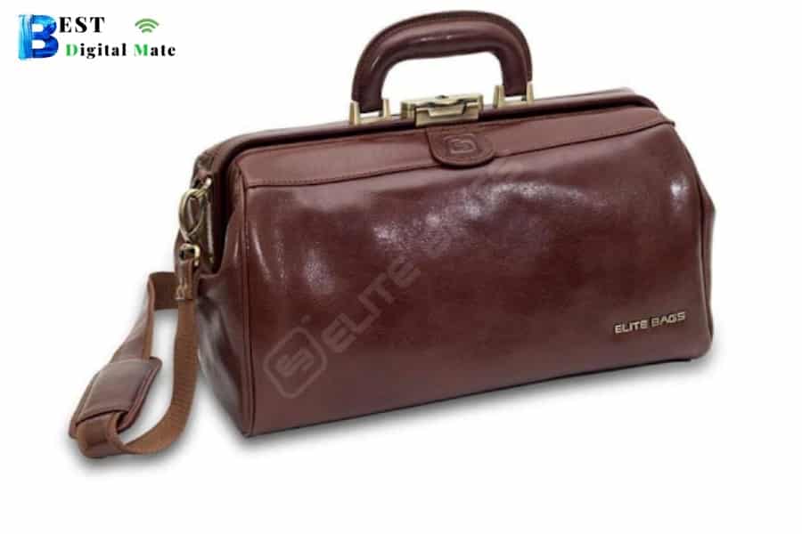 Elite Bags Classy’s Compact Leather Briefcase Doctor’s Bag 