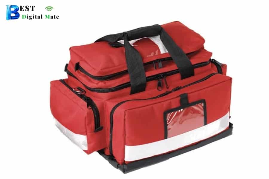 Large Red First Aid Bag 